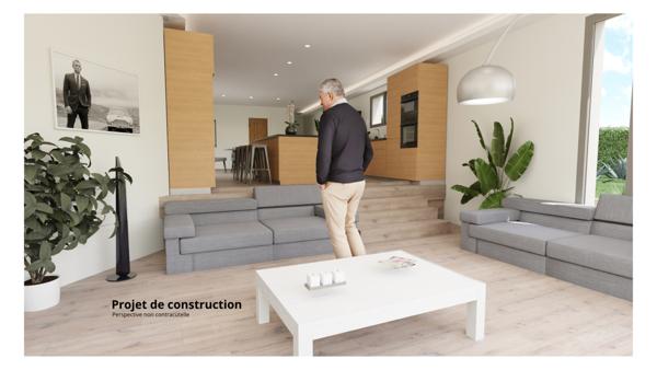 Projet de construction vue mer