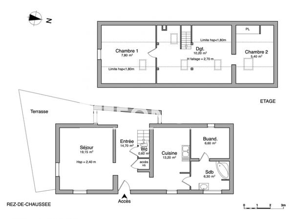 Location Maison 3 pièces 83.95 m² - 62 RUE DU LT DE BETTIGNIES Kilstett 67840