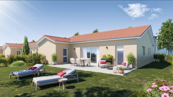 Villa T4 Villemoirieu 117.68 m² avec garage sur terrain de 516 m²