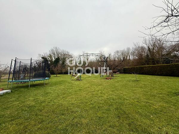 Maison Juziers 152m² 4 Chambres + Bureau Terrain 2538m² SOUS-SOL TOTAL