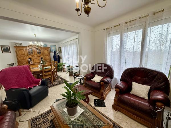 Maison Juziers 152m² 4 Chambres + Bureau Terrain 2538m² SOUS-SOL TOTAL