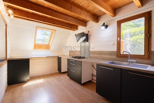 Chalet de trois pièces au calme à Saint-Laurent-du-Pape