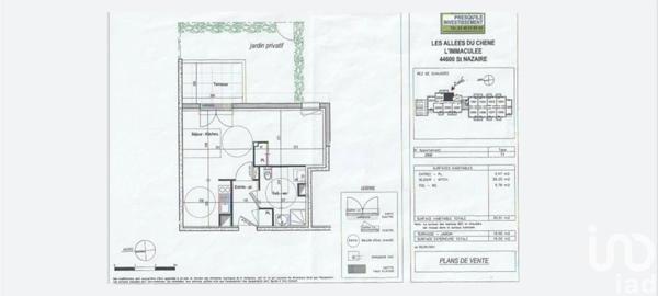 Appartement à vendre 2 pièces 35 m² Saint-Nazaire