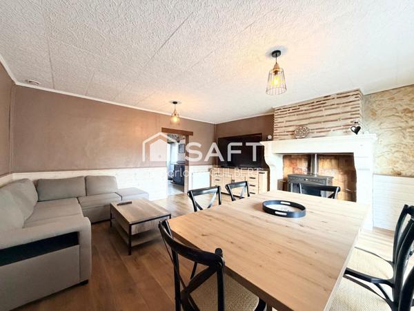 Maison rénovée – Plain-pied – Cadre nature