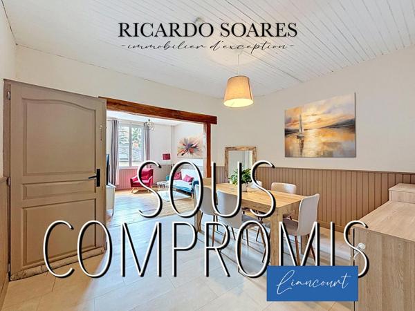 60140 LIANCOURT - MAISON DE VILLE 4P 74m2 / 2 CHAMBRES / GARAGE / JARDIN