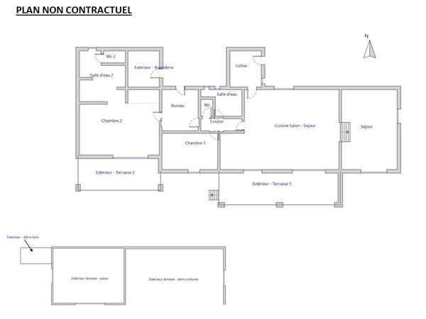 Maison 4 pièces - 180 m²