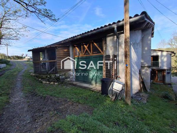 Maison sur les hauteurs de Burlats