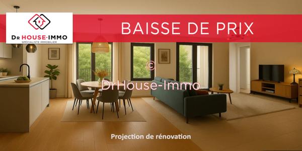 Appartement à vendre 4 pièces de 76 m²