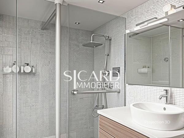 Beaugrenelle – studio vue Invalides, étage élevé.