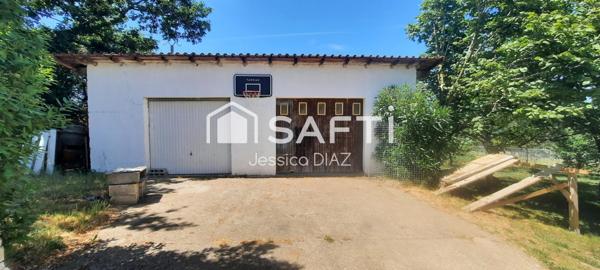 Maison de plein pied, 3 chambres, garage double