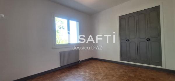 Maison de plein pied, 3 chambres, garage double