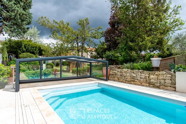 Ensemble immobilier avec chambres d’hôte et piscine