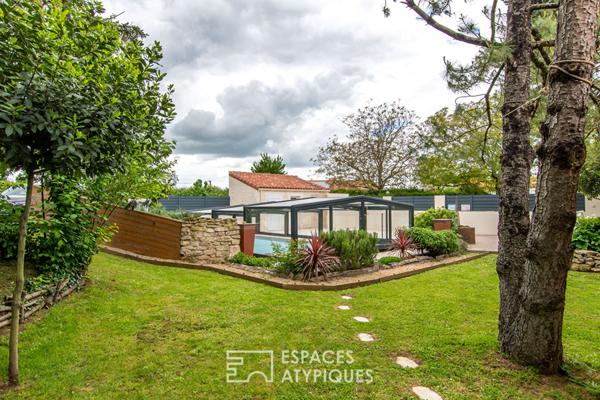 Ensemble immobilier avec chambres d’hôte et piscine