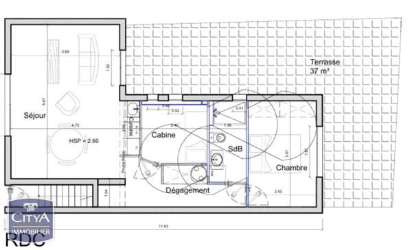 Appartement à vendre 3 pièces 55m² Merlimont (62155)