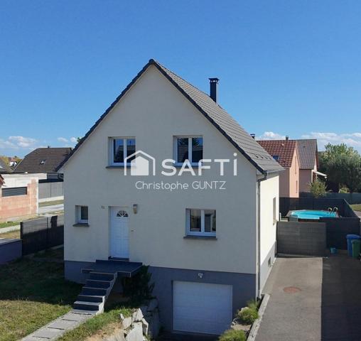 Maison moderne de 87 m² avec jardin – Kingersheim