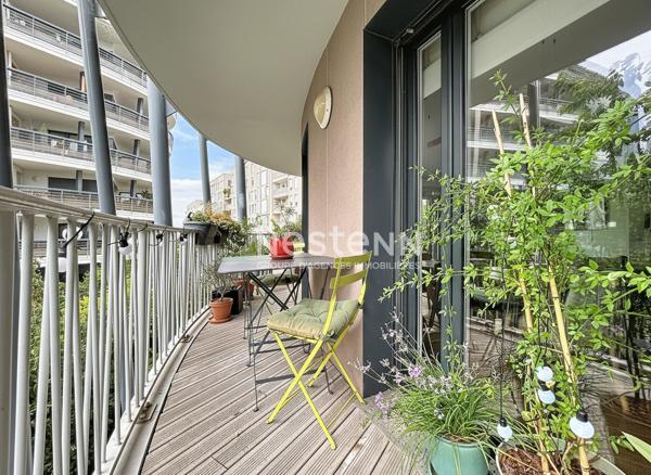 ISSY LES MOULINEAUX - FORT D'ISSY - Appartement traversant 4 pièces avec balcon