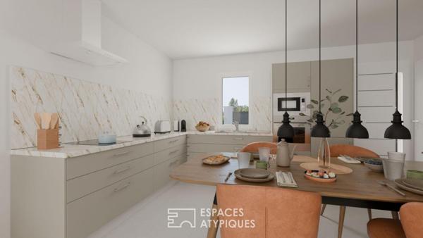 Projet de construction de maison sur les hauteurs de Vienne