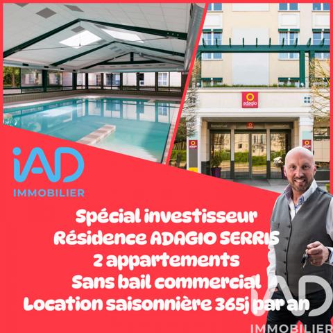 Immeuble à vendre 63 m² Serris