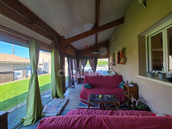 A Migron Maison confortable de 125m² et sa véranda de 21m²