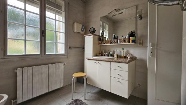 Tonneins (47400) Maison 100m² sur sous sol de 100m² avec dépendances, bergerie, ruisseau sur terrain 9400 m² arboré.