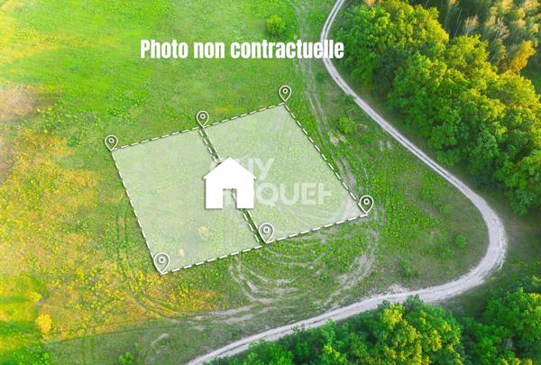 Terrain à bâtir de 383 m² au Mas RILLIER MIRIBEL - Agence Guy HOQUET L'IMMOBILIER de MIRIBEL