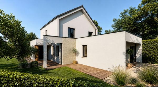 Terrain + Maison à vendre 6 pièces - 150 m²