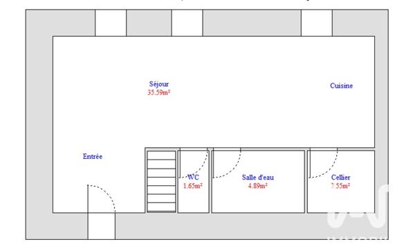 Appartement à vendre 3 pièces 60 m² Plonéour-Lanvern