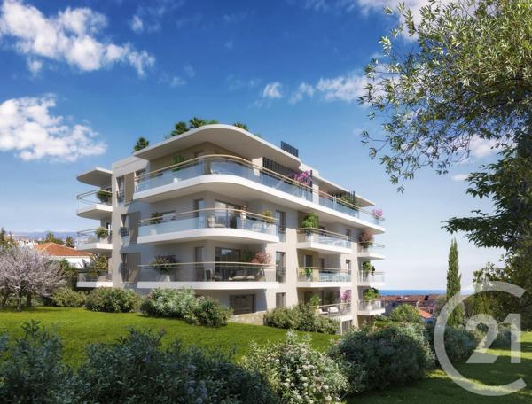 Appartement T2 à vendre  2 pièces - 46,75 m2 ANTIBES - 06