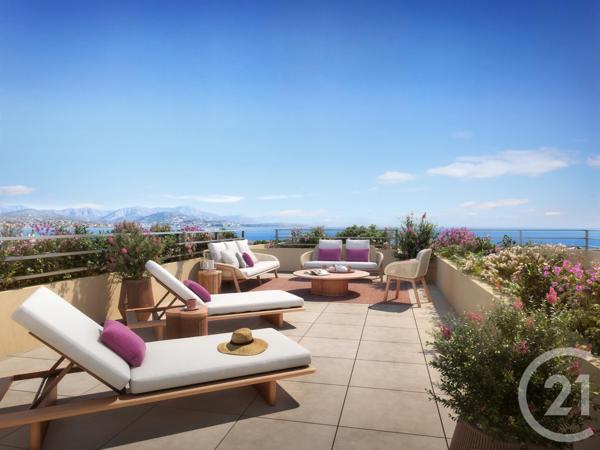 Appartement T2 à vendre  2 pièces - 46,75 m2 ANTIBES - 06
