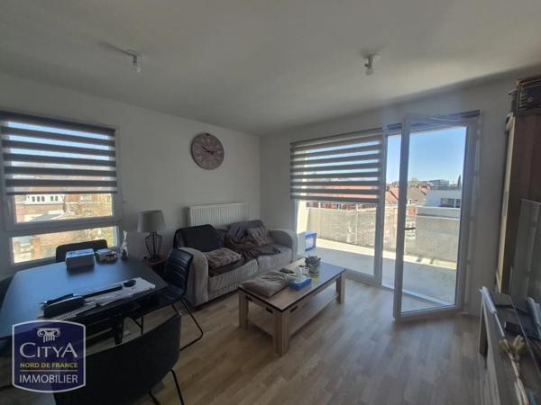 Appartement à louer 2 pièces 38.23m² Armentières (59280)