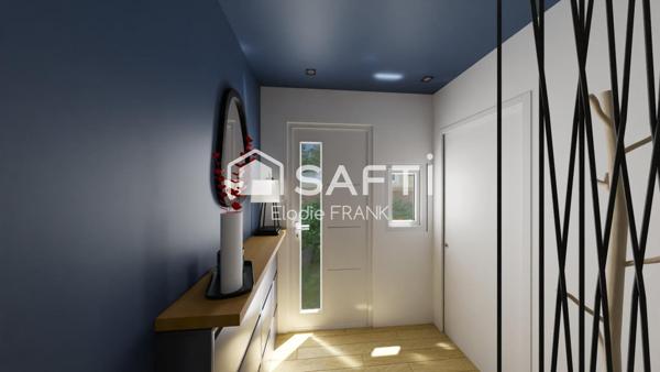 Appartement 2 pièces avec stationnement proche frontière !