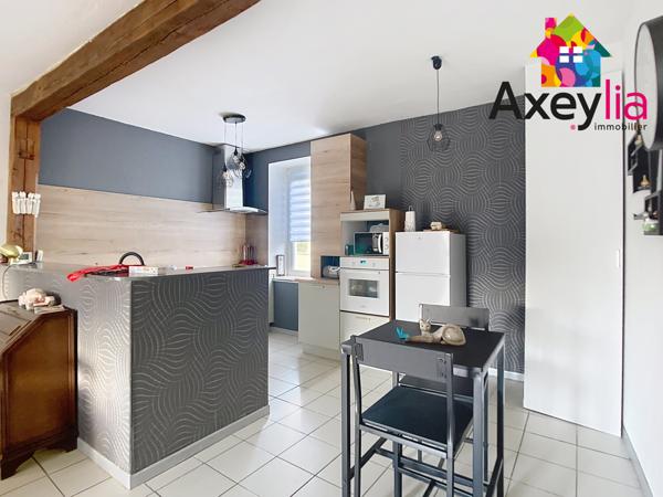 Roanne (42300) A VENDRE - ROANNE BORDS DE LOIRE - MAISON RÉNOVÉE AVEC GRANDE TERRASSE ET STATIONNEMENT PRIVATIF