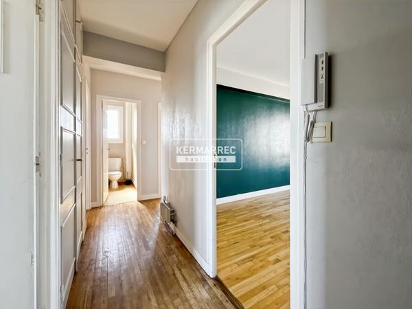 Appartement 3 pièces – 58 m² environ à Rennes Bourg-L'Evêque (ref : 40166)