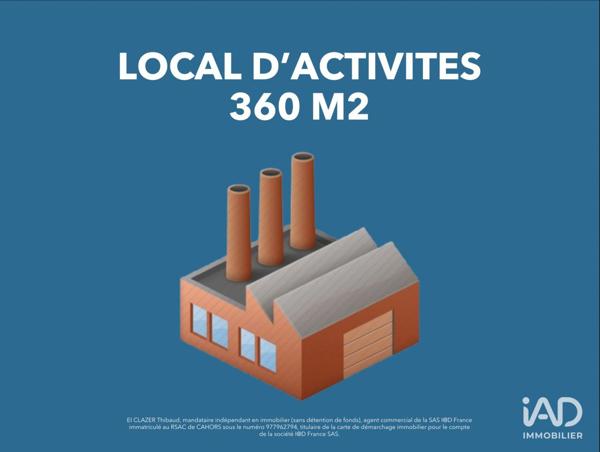 Location local d’activité 360 m² Cahors