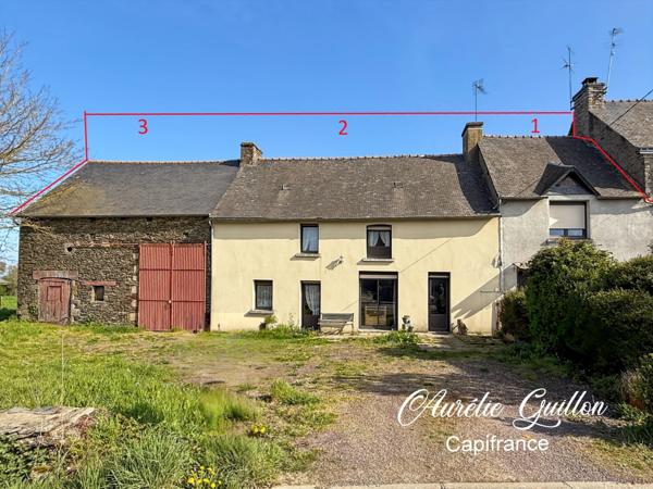 En exclusivité ! TAUPONT – Maison à fort potentiel – 135 m² habitables + combles aménageables + dépendance