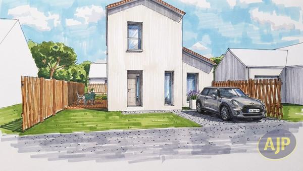 Vente terrain Saint Brevin Les Pins : 128 160 € - AJP Immobilier Saint-Brévin