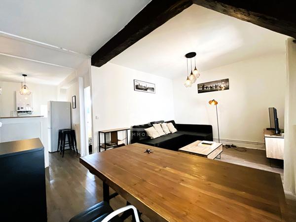 APPART. T2 MEUBLE A LOUER - BLOIS - CENTRE-VILLE, VUE SUR LOIRE, AMENAGEMENT DE QUALITE +++