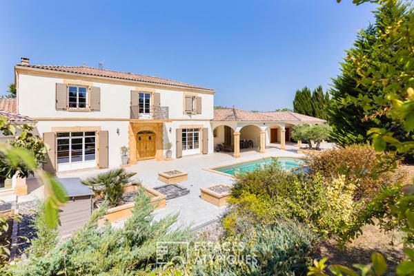 Villa d’architecte sans vis à vis à 25 minutes de Toulouse