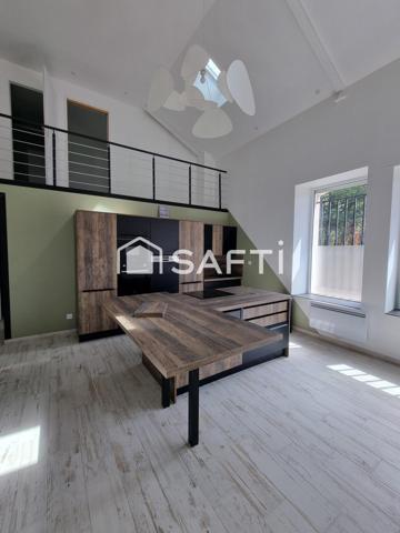 LOFT Rénové – 150 M² – 3 Chambres – Toît terrasse