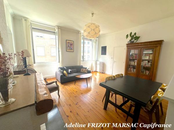 APPARTEMENT - HYPER CENTRE - LUMINEUX - 2 CHAMBRES - 1 BUREAU - 3E - FONCTIONNEL