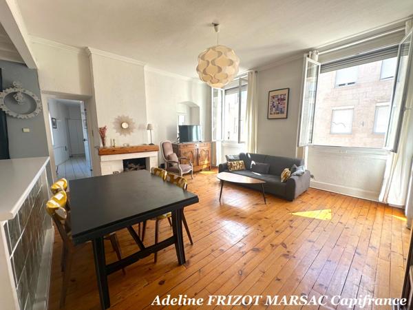 APPARTEMENT - HYPER CENTRE - LUMINEUX - 2 CHAMBRES - 1 BUREAU - 3E - FONCTIONNEL