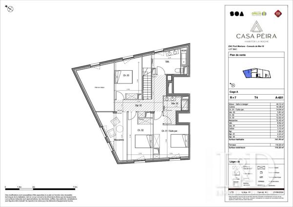 Duplex bords du Lez à Montpellier