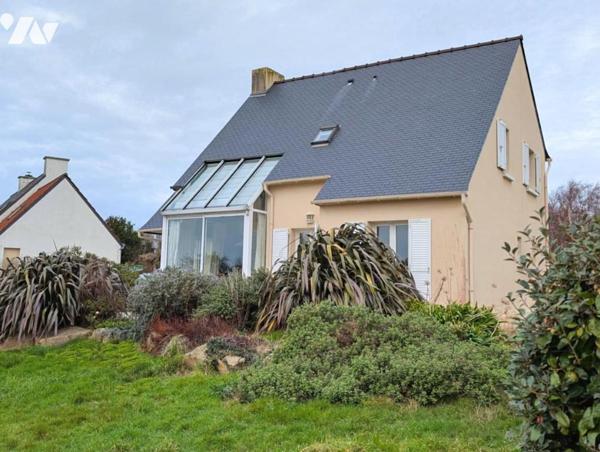 Maison à Trébeurden – Secteur recherché de Rougoulouarn, au calme en impasse, proche mer