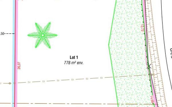 Terrain à vendre    Chanteau