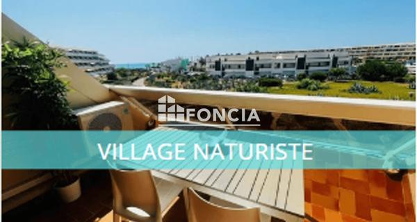 À vendre Studio 28.99 m² - Le Cap D'agde 34300