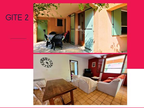 Maison Ruoms 9 pièce(s) 235 m2  + Gîtes rentables + piscine | Revenus garantis en Sud Ardèche