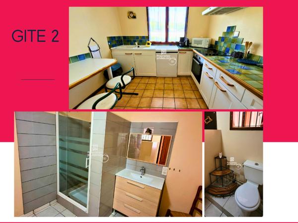 Maison Ruoms 9 pièce(s) 235 m2  + Gîtes rentables + piscine | Revenus garantis en Sud Ardèche