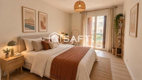T3 82 m² traversant avec 2 balcons – Le Camas