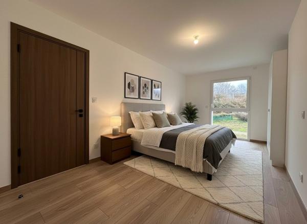 VENTE – APPARTEMENT T4 DE STANDING – GRÉSY-SUR-AIX 105,46 m² – Traversant Nord/Sud – 1er étage