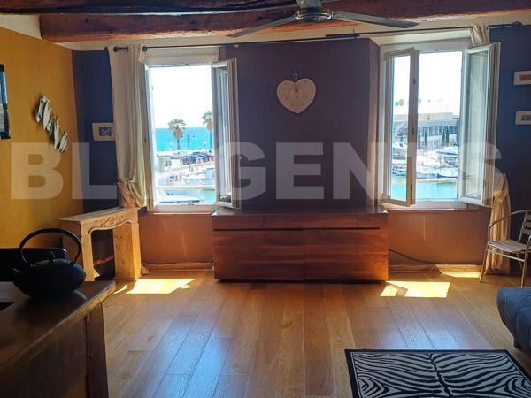 vend appartement d'exception sur le port de Cassis